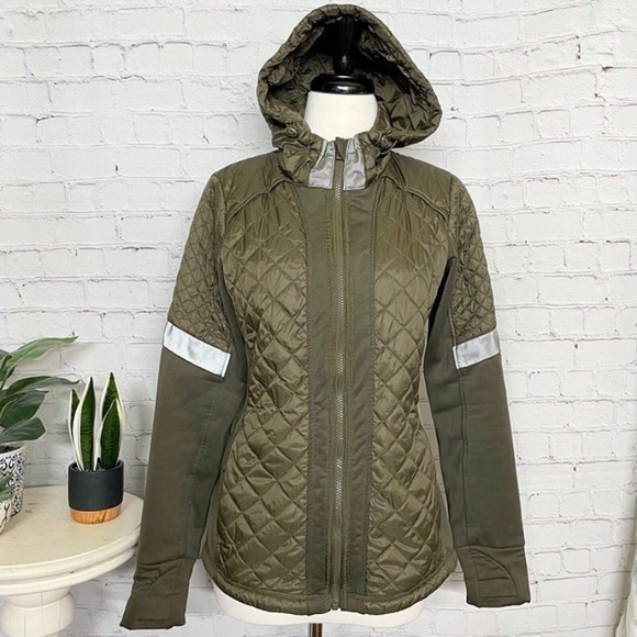 Athleta Jackets & Coats Athleta Rock Springs Quilted Hooded Jacket